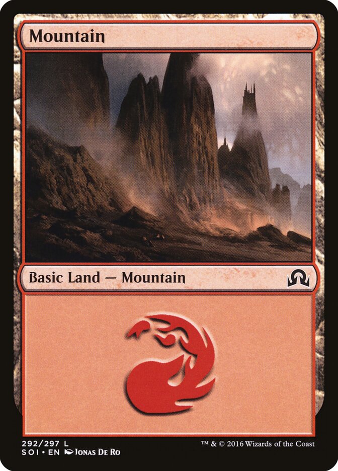 Mountain (292) - Shadows over Innistrad (SOI)