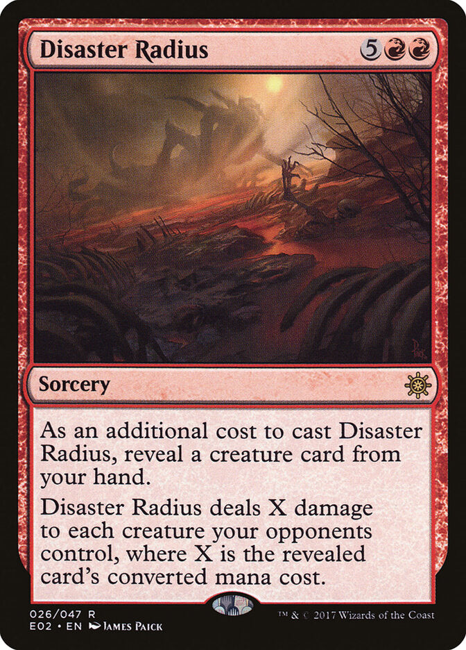 Disaster Radius (26) - Explorers of Ixalan (E02)