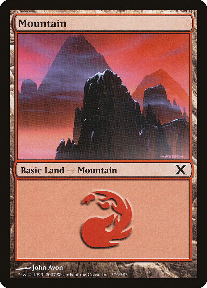 Mountain (376) - Tenth Edition (10E)
