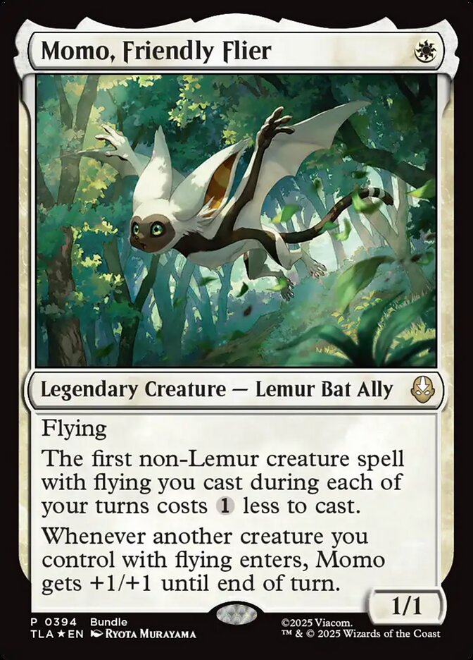 Momo, Friendly Flier (394) - Avatar: The Last Airbender (TLA)
