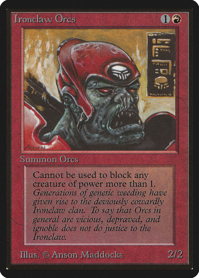 Ironclaw Orcs (160) - Limited Edition Beta (LEB)