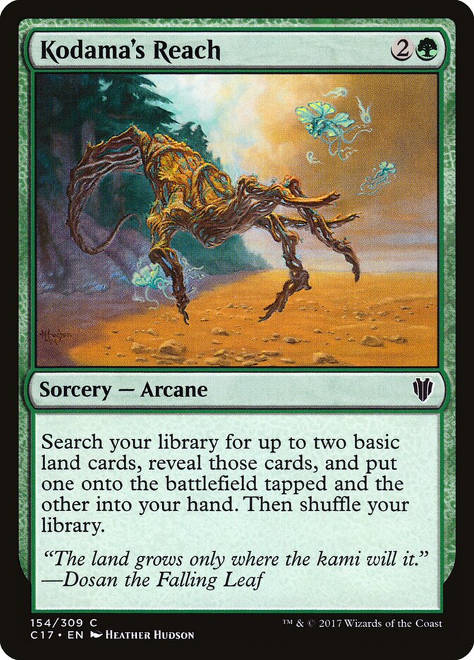 Kodama's Reach (154) - Commander 2017 (C17)