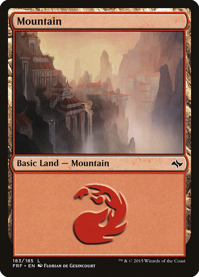 Mountain (183) - Fate Reforged (FRF)