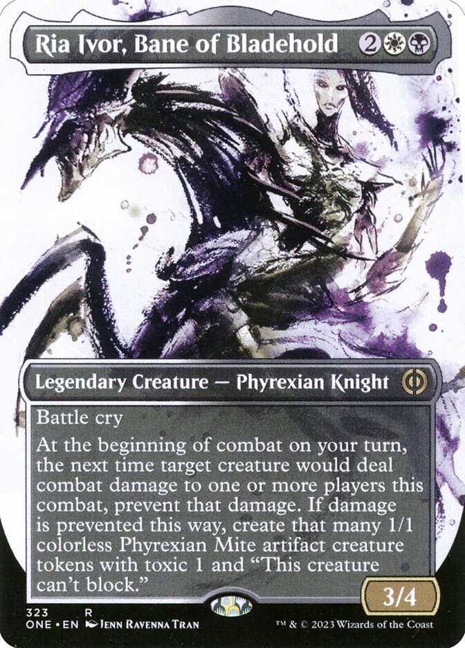 Ria Ivor, Bane of Bladehold (323) - Phyrexia: All Will Be One (ONE)