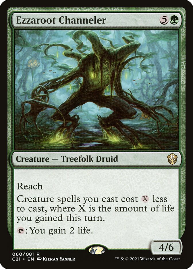 Ezzaroot Channeler (60) - Commander 2021 (C21)
