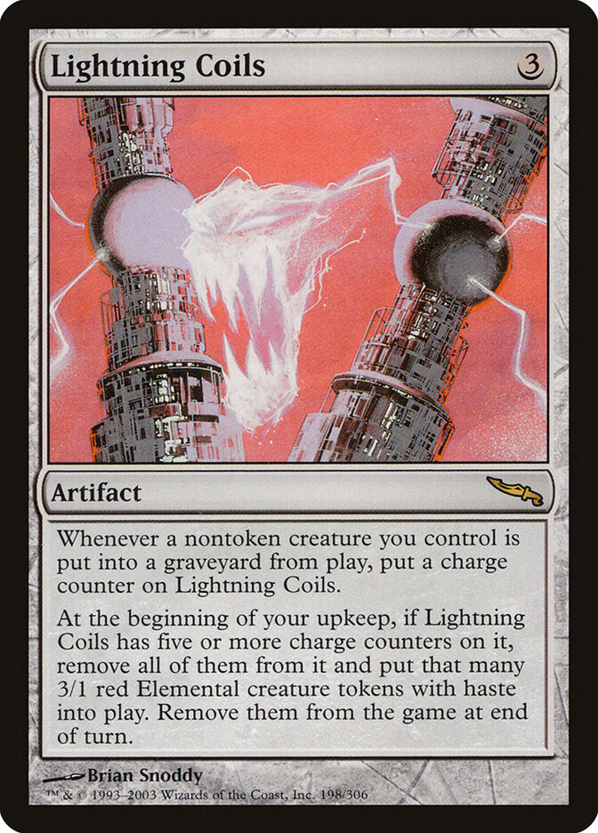 Lightning Coils (198) - Mirrodin (MRD)