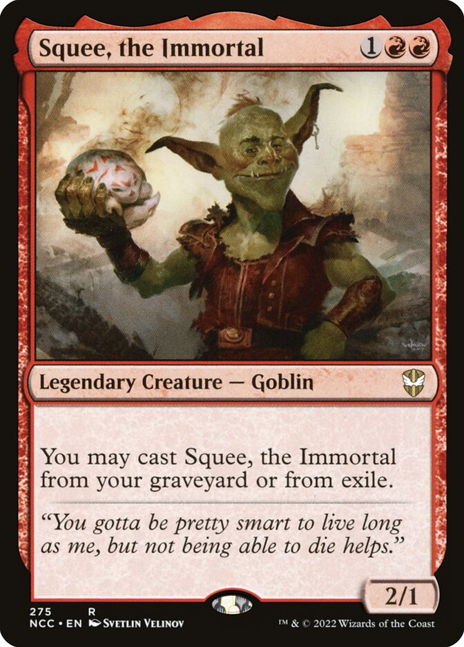 Squee, the Immortal (275) - New Capenna Commander (NCC)