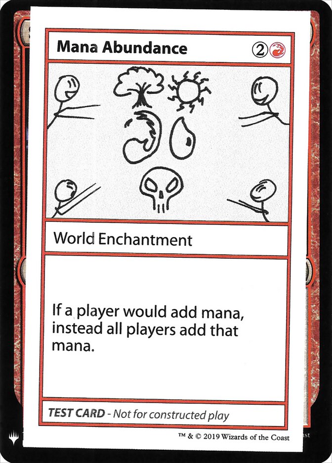 Mana Abundance (58) - Mystery Booster Playtest Cards 2019 (CMB1)