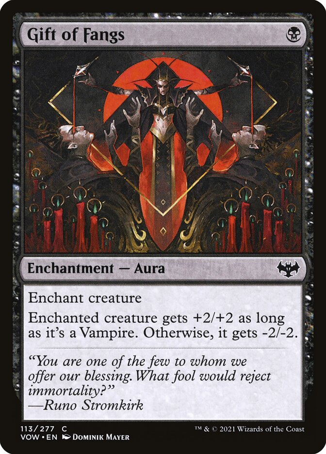 Gift of Fangs (113) - Innistrad: Crimson Vow (VOW)