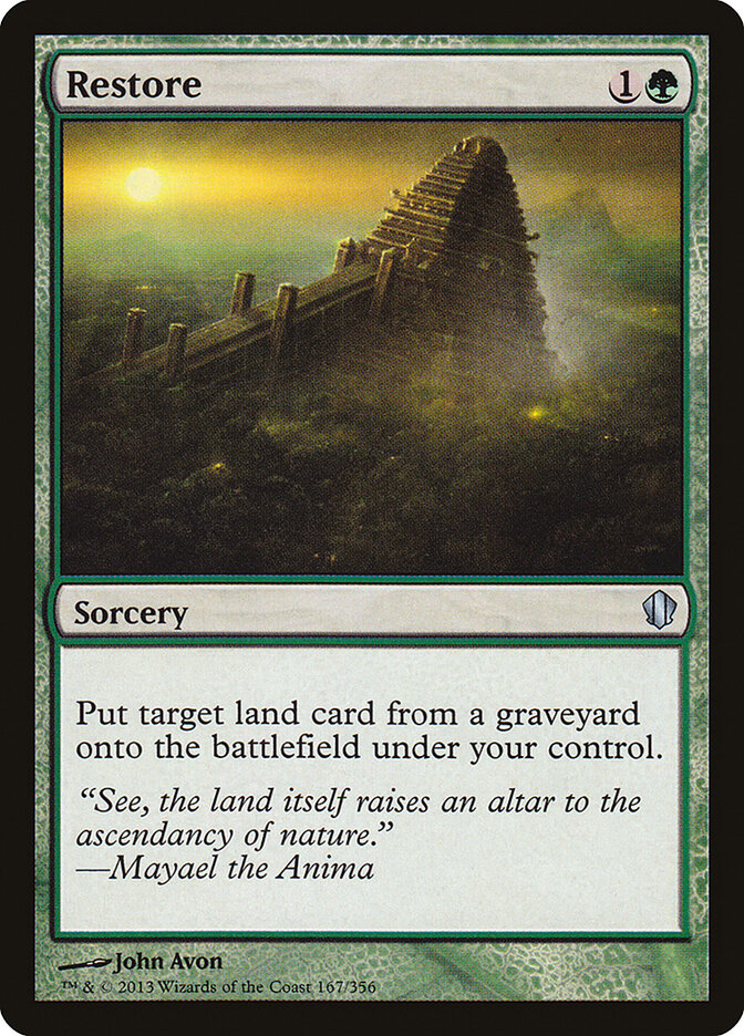 Restore (167) - Commander 2013 (C13)