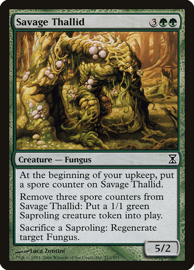 Savage Thallid (213) - Time Spiral (TSP)