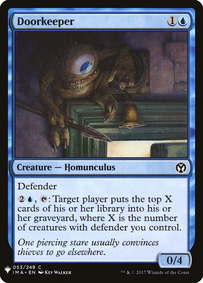 Doorkeeper (IMA-53) - The List (PLST)