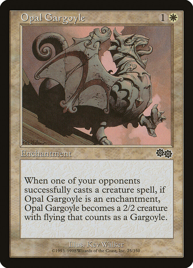 Opal Gargoyle (25) - Urza's Saga (USG)