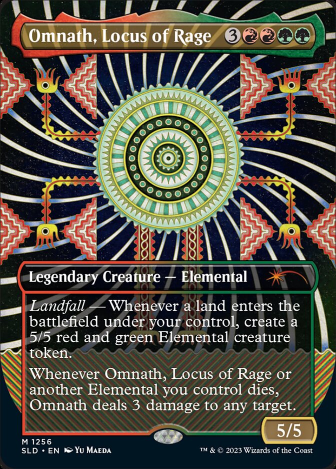 Omnath, Locus of Rage (1256) - Secret Lair Drop (SLD)