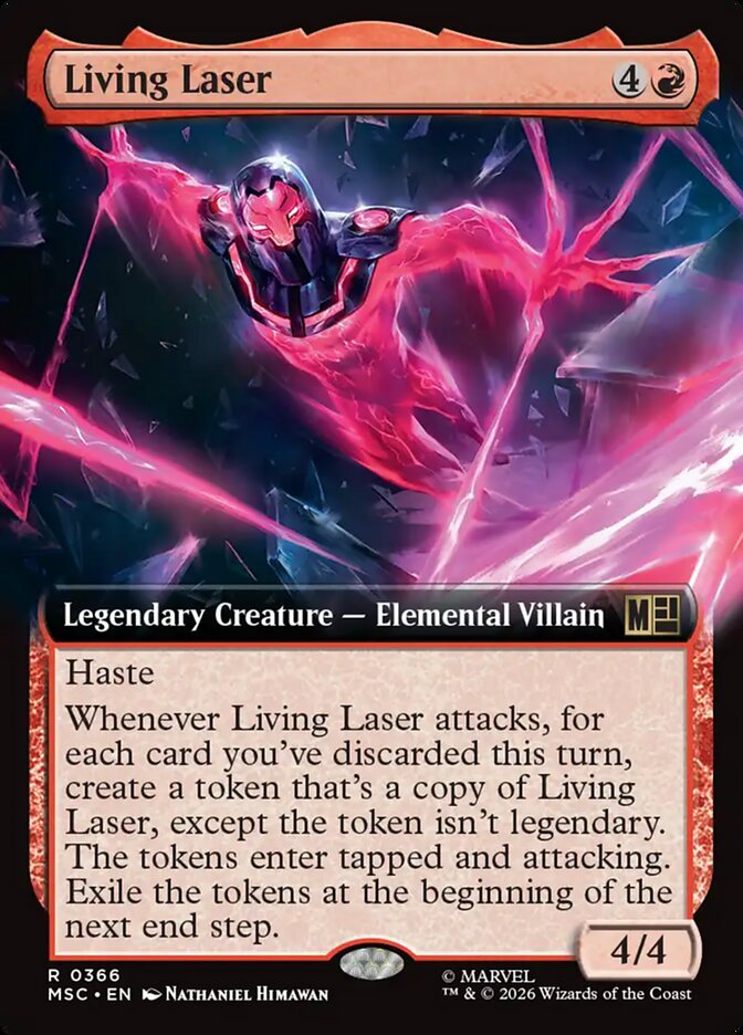 Living Laser (366) - Marvel Super Heroes Commander (MSC)