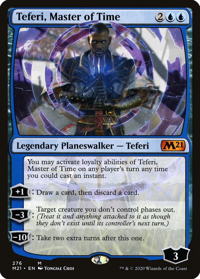Teferi, Master of Time (276) - Core Set 2021 (M21)