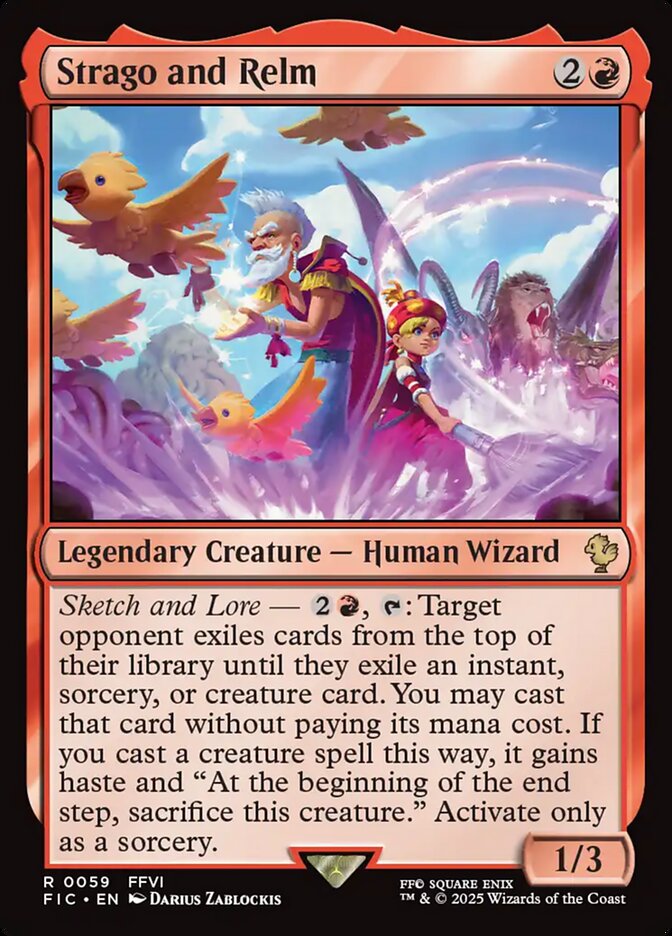 Strago and Relm (59) - Final Fantasy Commander (FIC)