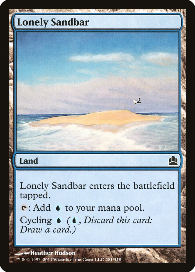 Lonely Sandbar (281) - Commander 2011 (CMD)