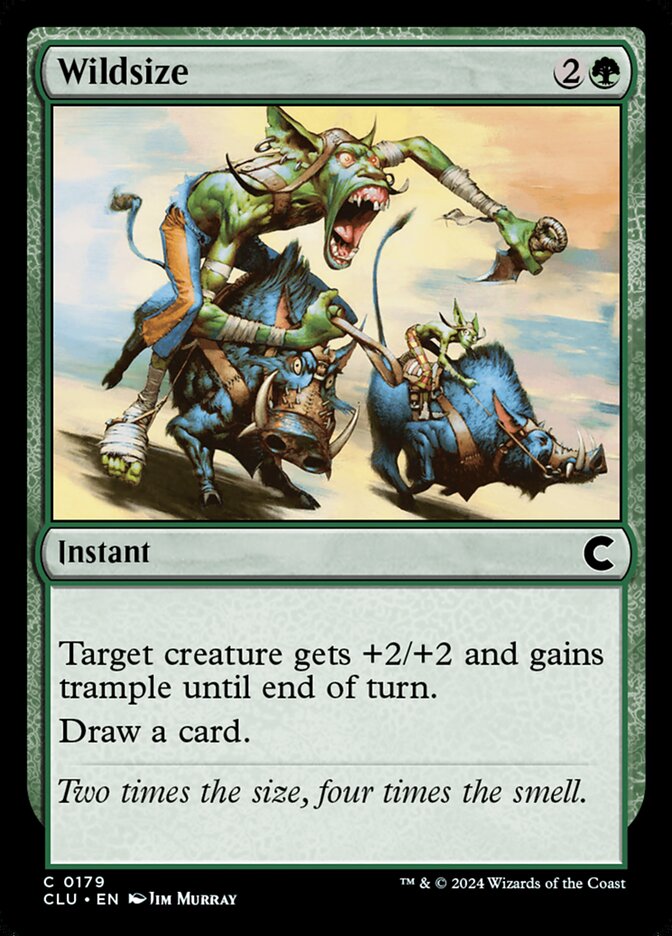 Wildsize (179) - Ravnica: Clue Edition (CLU)