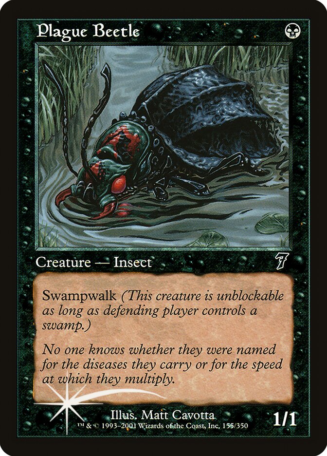 Plague Beetle (155) - Seventh Edition (7ED)