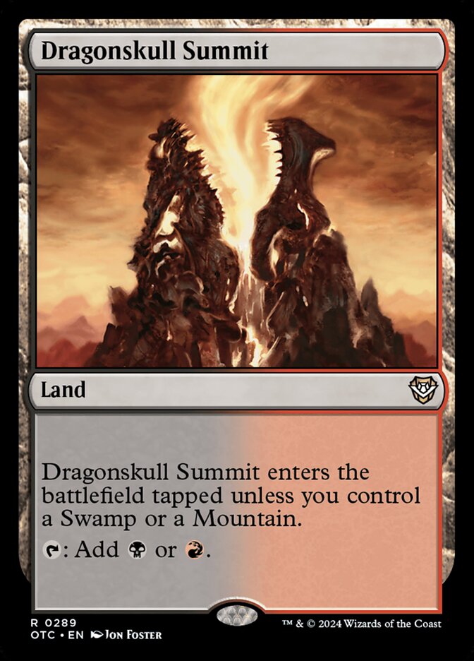 Dragonskull Summit (289) - Outlaws of Thunder Junction Commander (OTC)