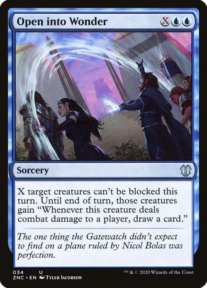Open into Wonder (34) - Zendikar Rising Commander (ZNC)