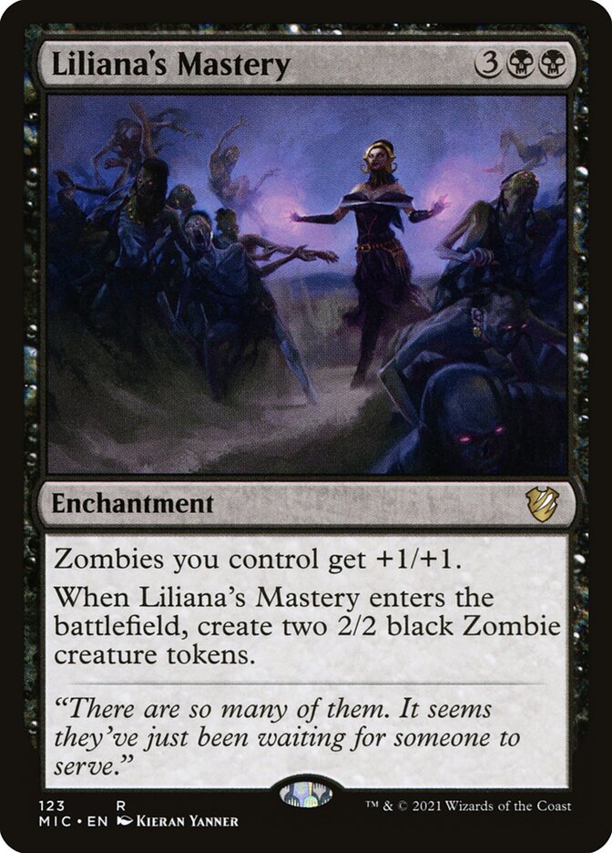 Liliana's Mastery (123) - Midnight Hunt Commander (MIC)