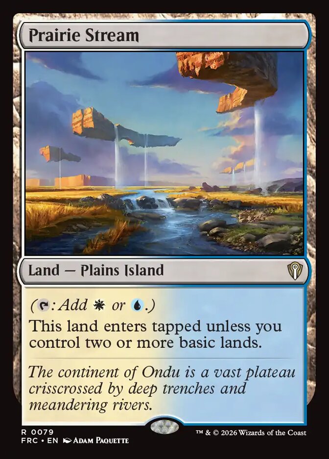 Prairie Stream (79) - Reality Fracture Commander (FRC)