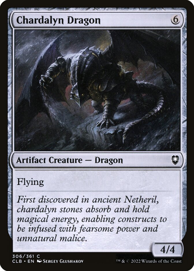 Chardalyn Dragon (306) - Commander Legends: Battle for Baldur's Gate (CLB)