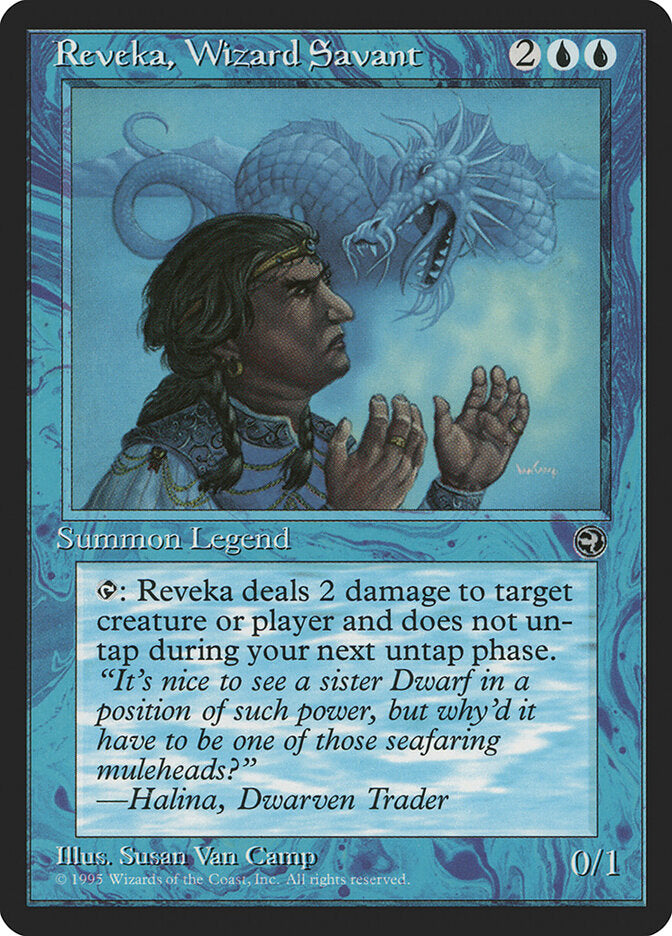 Reveka, Wizard Savant (37) - Homelands (HML)