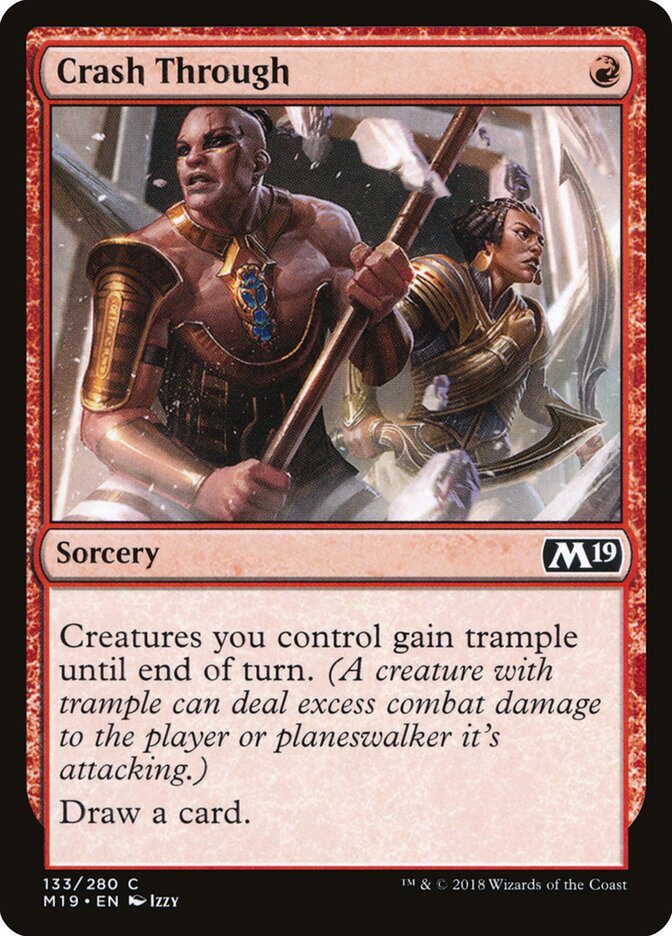 Crash Through (133) - Core Set 2019 (M19)