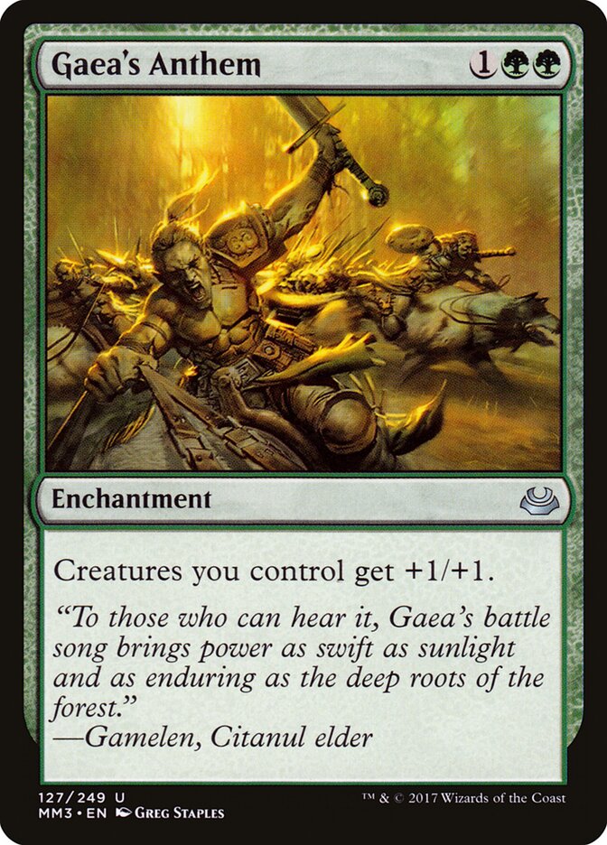 Gaea's Anthem (127) - Modern Masters 2017 (MM3)