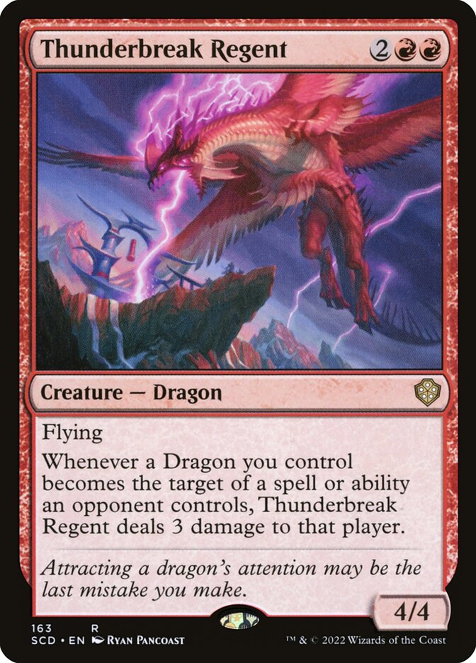 Thunderbreak Regent (163) - Starter Commander Decks (SCD)