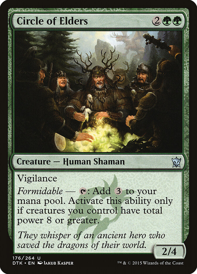 Circle of Elders (176) - Dragons of Tarkir (DTK)