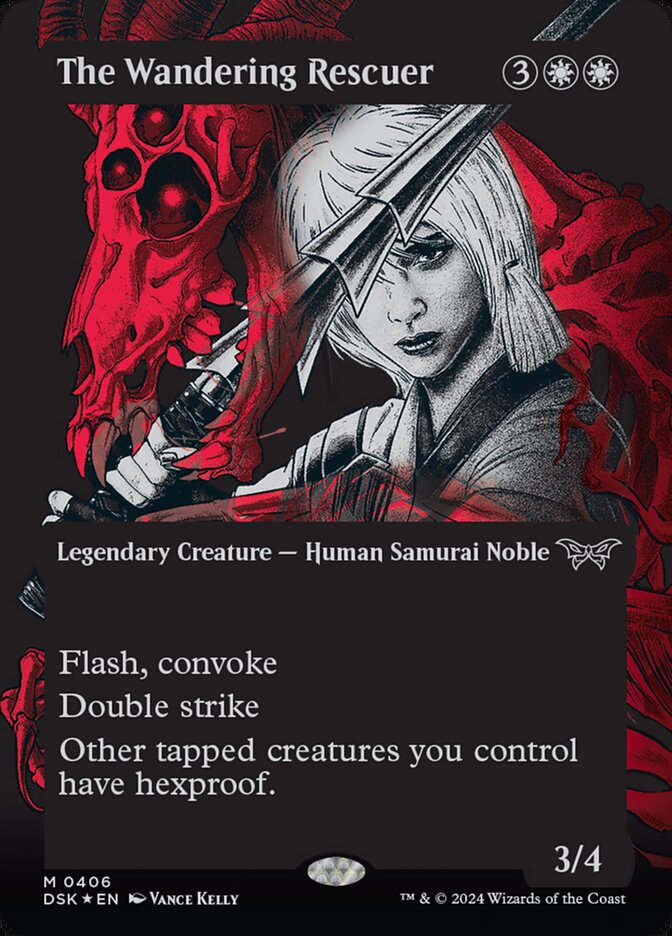 The Wandering Rescuer (406) - Duskmourn: House of Horror (DSK)