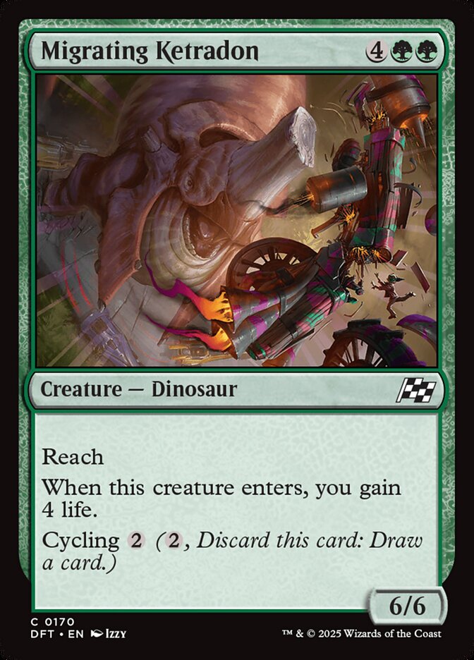 Migrating Ketradon - Aetherdrift (DFT)
