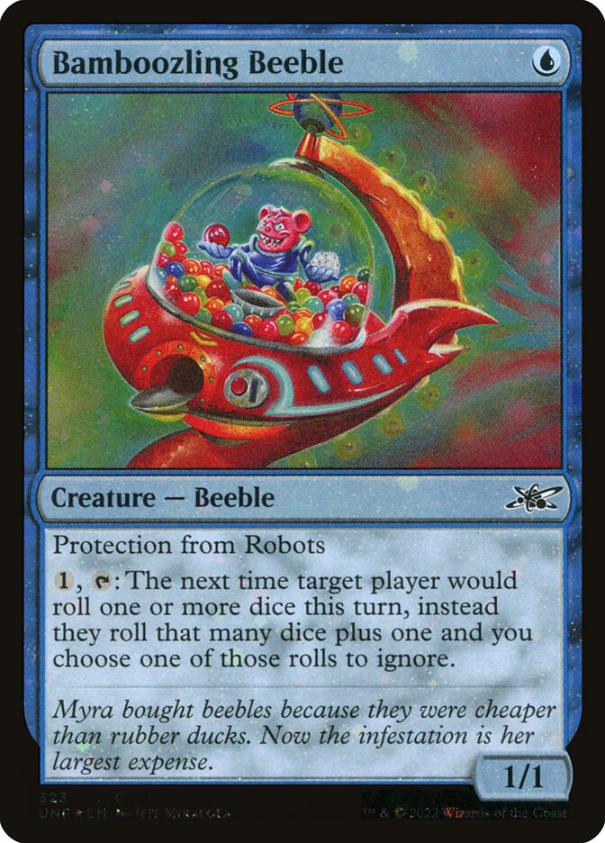 Bamboozling Beeble (323) - Unfinity (UNF)