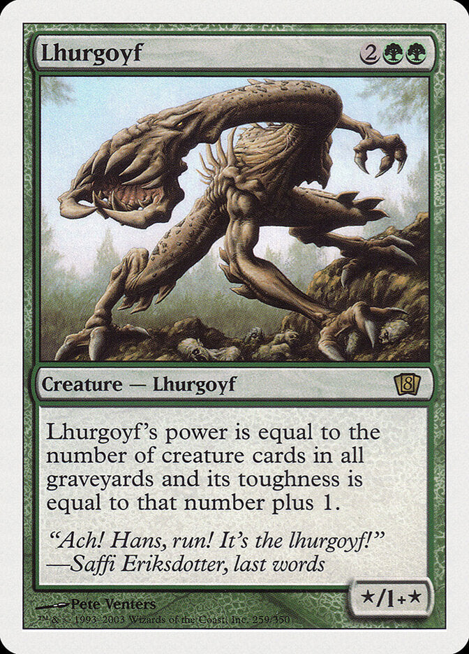 Lhurgoyf (259) - Eighth Edition (8ED)
