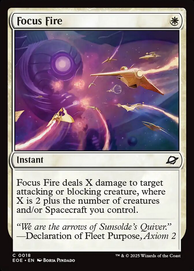 Focus Fire (18) - Edge of Eternities (EOE)