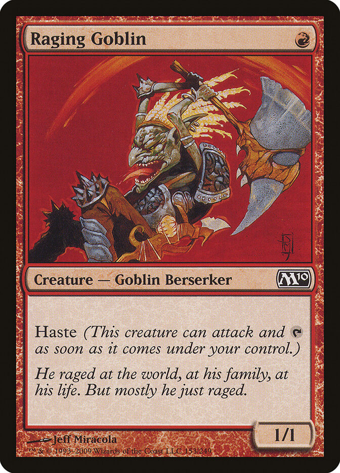 Raging Goblin (153) - Magic 2010 (M10)
