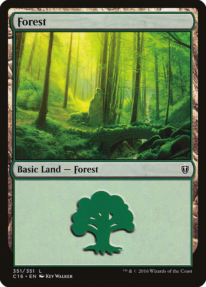 Forest (351) - Commander 2016 (C16)