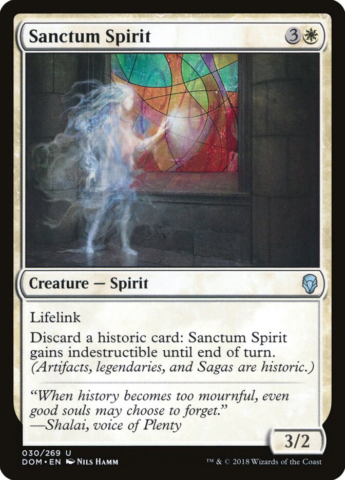 Sanctum Spirit (30) - Dominaria (DOM)