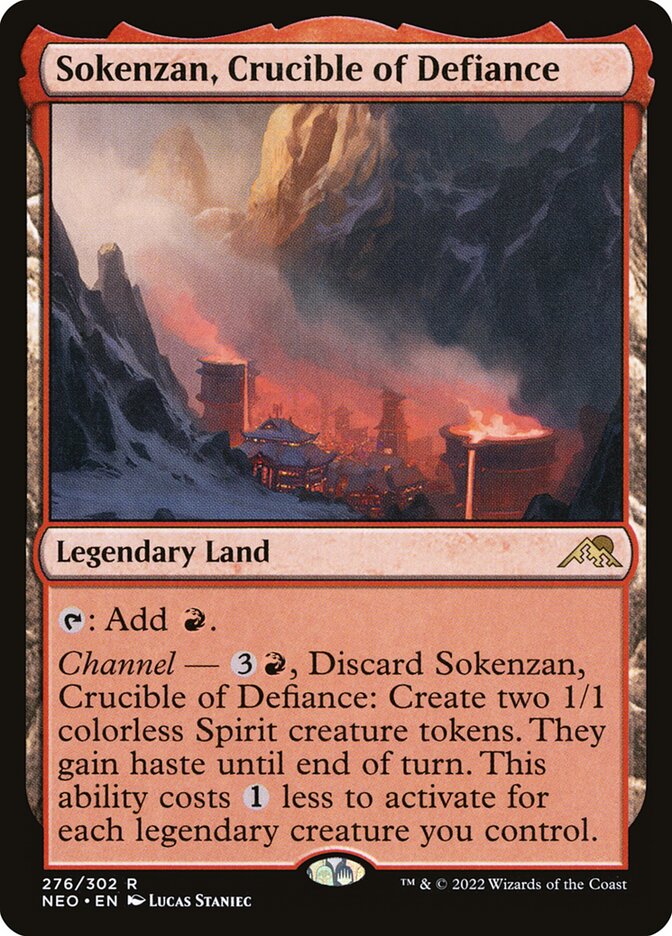 Sokenzan, Crucible of Defiance (276) - Kamigawa: Neon Dynasty (NEO)