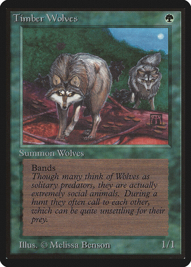 Timber Wolves (220) - Limited Edition Beta (LEB)