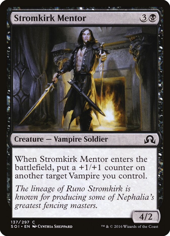 Stromkirk Mentor (137) - Shadows over Innistrad (SOI)