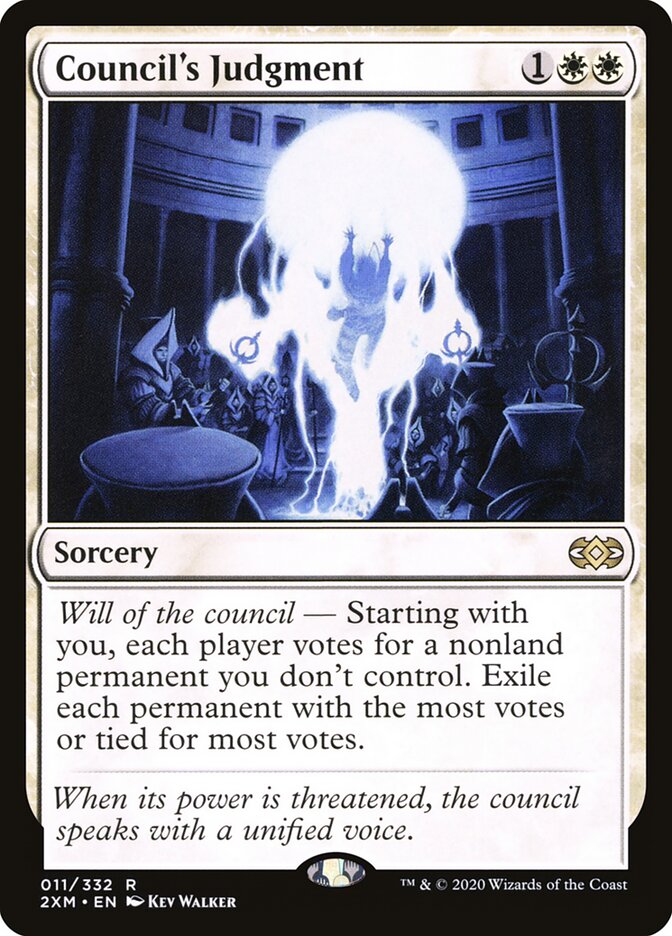 Council's Judgment (11) - Double Masters (2XM)