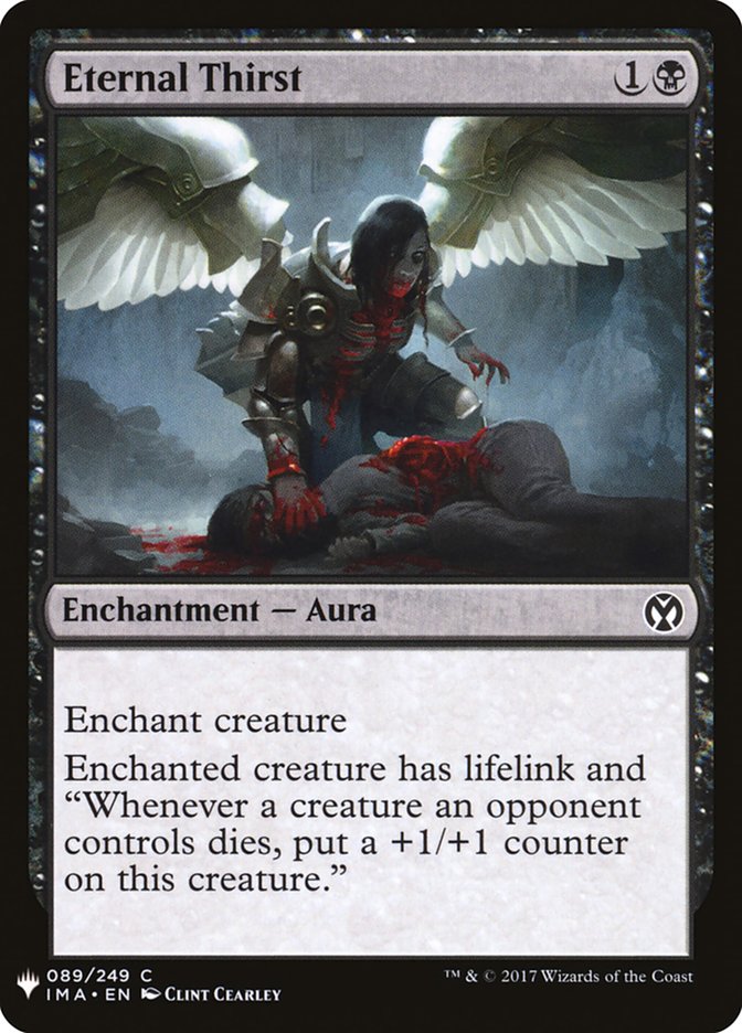 Eternal Thirst - The List (PLST)