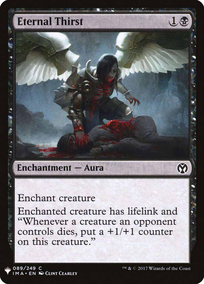 Eternal Thirst (IMA-89) - The List (PLST)