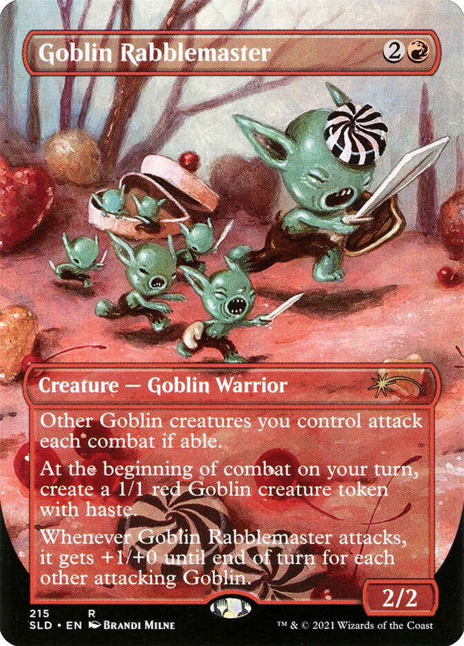 Goblin Rabblemaster (215) - Secret Lair Drop (SLD)
