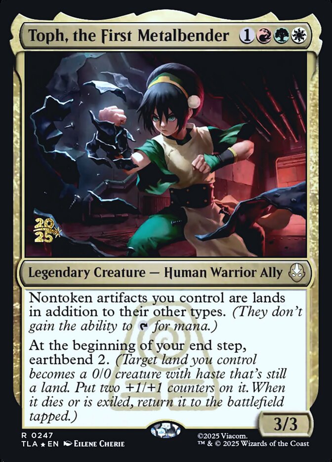 Toph, the First Metalbender (247s) - Avatar: The Last Airbender Promos (PTLA)
